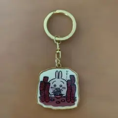 ★岩手限定★ ご当地キーホルダー　うさぎ　わんこそば