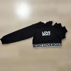 □らんさやさま□130サイズ LOVE BOAT ロンT