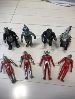 ウルトラマンソフビフィギュア1983年頃9体セット