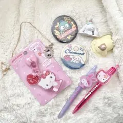 サンリオ キティ シナモロール ハンギョドン ポムポムプリン ポチャッコ