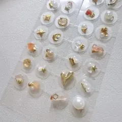 【まとめ買いがお得！】耳ツボジュエリー 2点セット 40粒