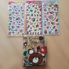 お値下げした　平成レトロ　当時物　ミルクチョコ シール帳シールセット
