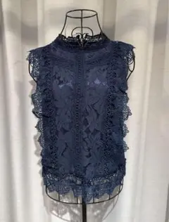 clear ブラウス ノースリーブ