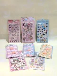 3Dシール8枚おまとめ