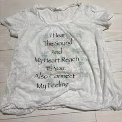 RETRO GIRL 半袖Tシャツ ホワイト系
