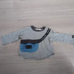 Noeil aime BeBe 長袖Tシャツ グレー 90cm