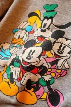 USA製 ヴィンテージ キッズ スウェット ミッキー ミニー ドナルド アメリカ