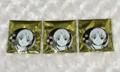 トキホリ トキシカホリック シアン ハート型缶バッジ Fan Party 3点