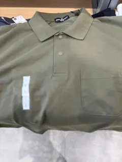 【新品】Engineered Garments ポロシャツ オリーブ Lサイズのサムネイル