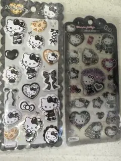 ハローキティ マシュマロシール ドロップジェリーシール ギャルキティ　ひょうがら