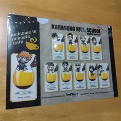 6381 ハイキュー!!✕アニメイトカフェ　 Ａ−４クリアファイル