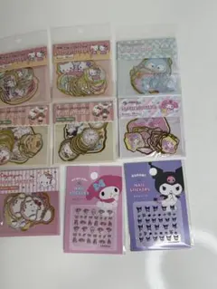 サンリオ フレークシール ステッカー まとめ売り