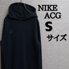 美品 NIKE ナイキ ACG エーシージー プリント プルオーバー パーカー