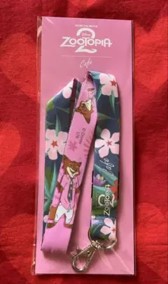 ニック　ズートピア2 ストラップ　オーマイカフェ
