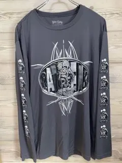 ラットフィンク ロングスリーブ グレー XL ratfink プリント ロンTのサムネイル