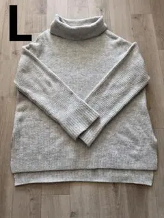 GU ボクシータートルネックセーター Lサイズ