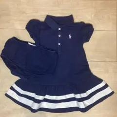 ラルフローレン ポロシャツスタイル ワンピース 90cm 24M