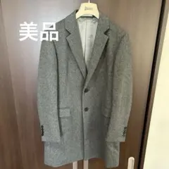 Calvin Klein グレー チェスターコート韓国ファッション古着