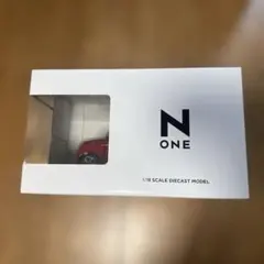 【未開封】ホンダ N-ONE 1/18 ダイキャストミニカー　赤×黒 予約特典のサムネイル