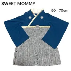【SWEET MOMMY】ベビー袴 ロンパース 50〜70 紋付袴 セレモニーのサムネイル
