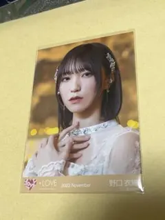 野口衣織 ポストカード ＝LOVE オフィシャルカレンダーブック 限定