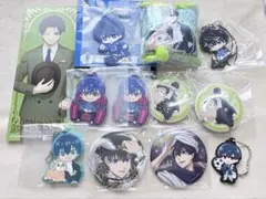 ブルーロック 潔世一 缶バッジ ラバーチャーム ガチャガチャ 箔押ししおり