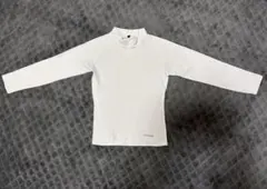 インナー 160　裏起毛　POWERLITE WARM　サッカー　白　裏起毛