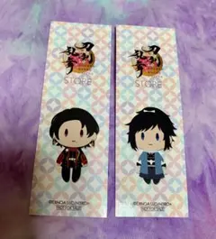 刀剣乱舞ストア 千社札風 ステッカー 特典 加州清光 大和守安定