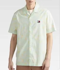 Tommy Hilfiger リラックスカモフラージュプリントシャツ