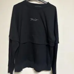 m/o スウェット ブラックみきおだ