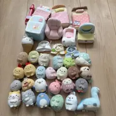 すみっコぐらし ぬいぐるみ・家具セット 36個まとめ売り