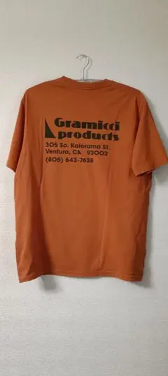 Gramicci グラミチ Tシャツ オレンジ Mサイズのサムネイル
