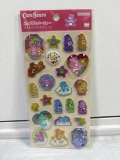 【正規品】ポップデコパーティー ラメきらクリスタルシール ケアベア