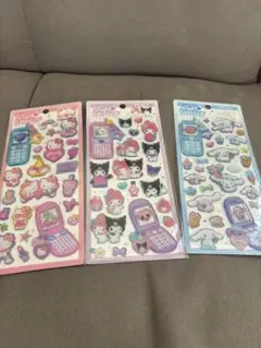 平成はっぴーふぉん サンリオ 3セット