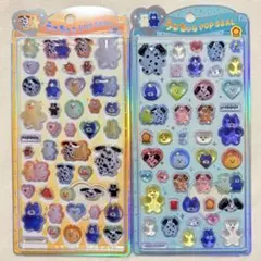 正規品　うるちゅるポップシール　モジョジョジョ　mojojojo　2種セット