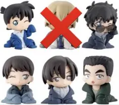 トレーディングフィギュア　5種セット 「名探偵コナン ちぢませ隊8」