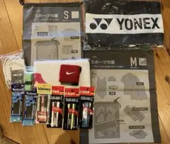 テニス小物セット グリップテープ リストバンドのサムネイル