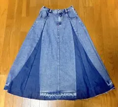 【新品未使用】　Libby&Rose ジーンズ　デニムロングスカートのサムネイル