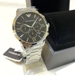 最終値下げ‼️新品未使用 EMPORIO ARMANI クロノグラフ腕時計のサムネイル