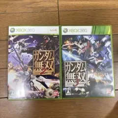 【中古】Xbox ガンダム無双2＆3 セット 動作確認済み