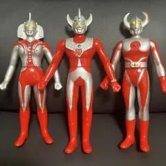 ウルトラマンタロー　ウルトラの父　ウルトラの母　ソフビ　円谷プロ　タロウのサムネイル