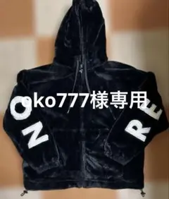 WEGO フリースジャケット　黒　メンズ　Lサイズ