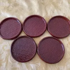 らんたい漆器　6セット らんたい漆器 6セット