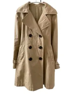 AOKI LES MUES ベージュトレンチコート L通勤 就活 フォーマル