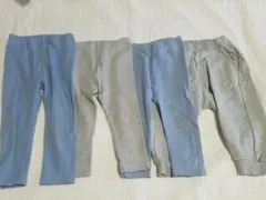 ユニクロ　レギンス　スウェットパンツ 90cm 4点セット
