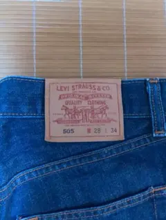 Levi 505 ストレートデニム W28 L34