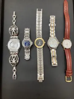 【ジャンク・まとめ売り】レディース 腕時計 5点セット トラサルディ 他