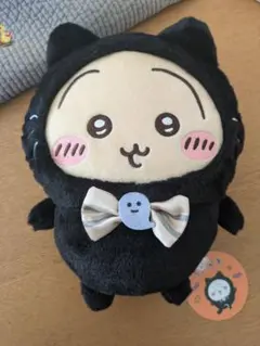 ちいかわ 黒猫のぬいぐるみ うさぎ