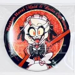 ハズビンホテル ヴォックス アニカフェ 缶バッジ ハズビンホテル アニメイトカフェ グリッター缶バッジ