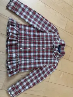 【美品】POLO ラルフローレン チェック柄シャツ 90〜100cm